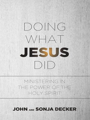 cover image of Doing What Jesus Did